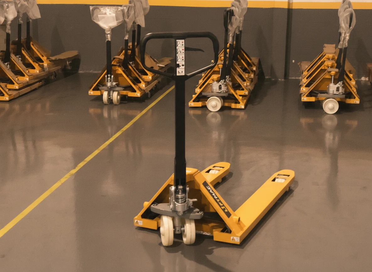 Vista principal da Paleteira Manual Liftmac 2T no showroom